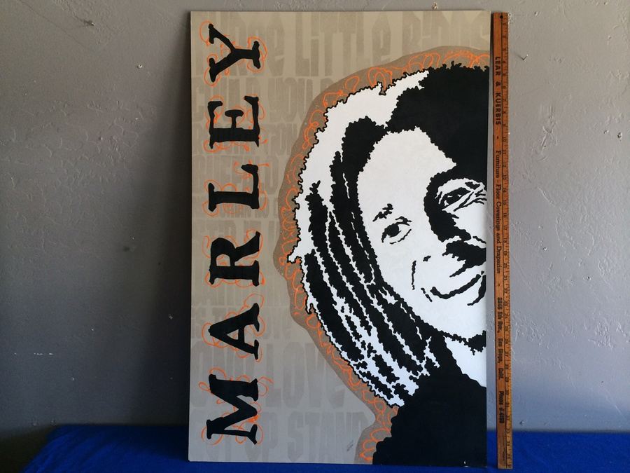 Original Artwork - Bob Marley by Local Artist Tori Powroznik [Photo 8]