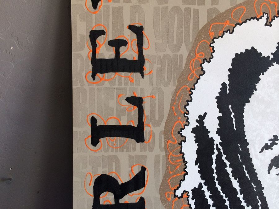 Original Artwork - Bob Marley by Local Artist Tori Powroznik [Photo 4]