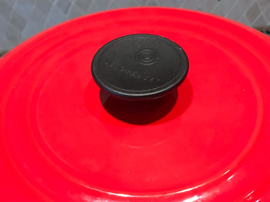 Le Creuset Red Lobster Stock Pot 15W X 13H [Photo 4]