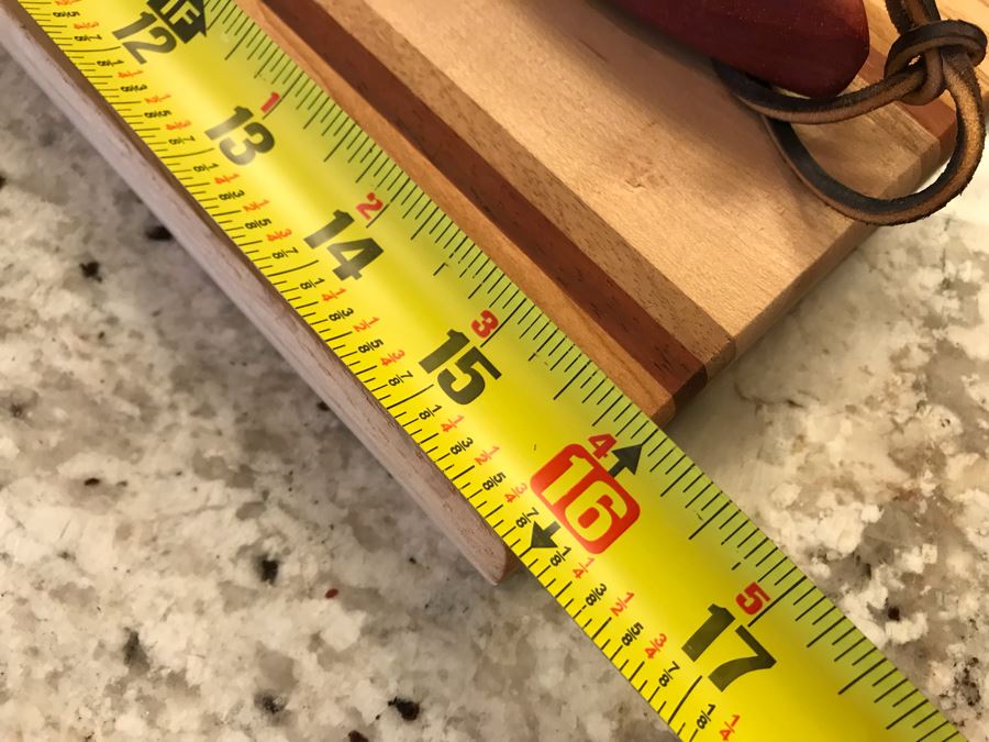 Never Used Wooden Bread Slicer And Cutting Board 16 X 6 [Photo 4]