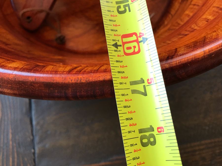 Large Wooden Salad Bowl Set 17W X 8H [Photo 5]