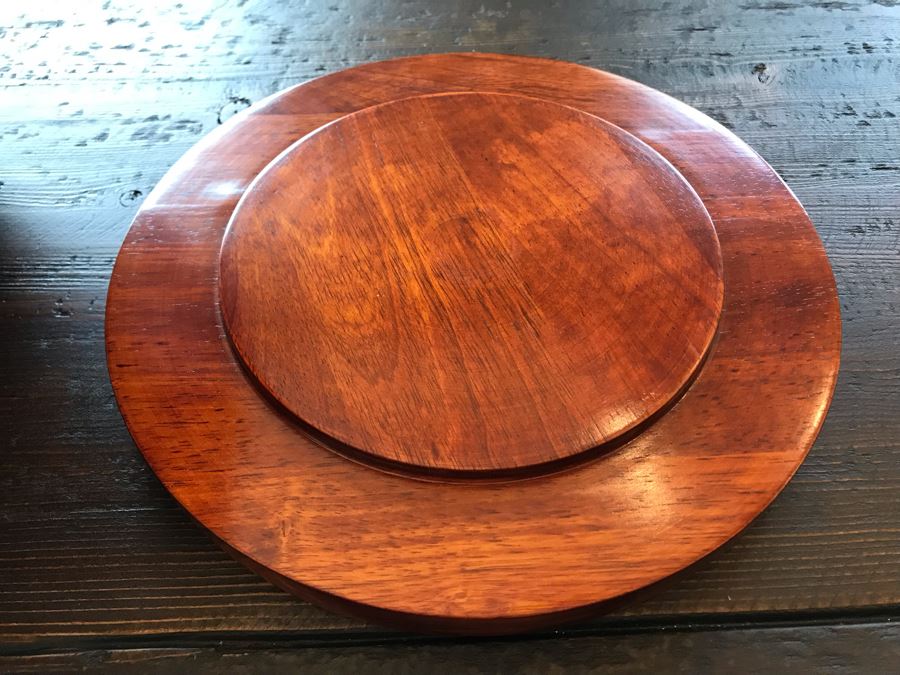 Large Wooden Salad Bowl Set 17W X 8H [Photo 4]