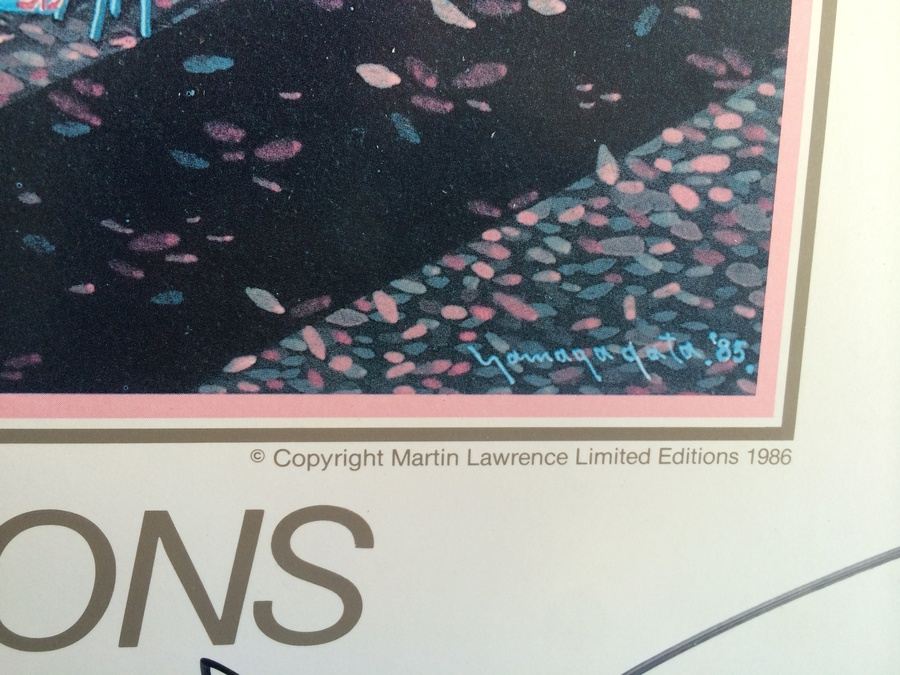 Signed Hiro Yamagata - Martin Lawrence Limited Editions Print [Photo 3]