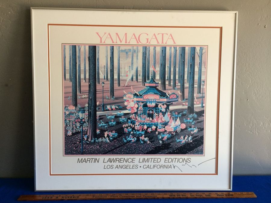 Signed Hiro Yamagata - Martin Lawrence Limited Editions Print