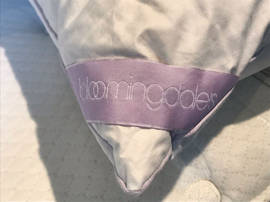10 Bloomingdale's Down Pillows Lot