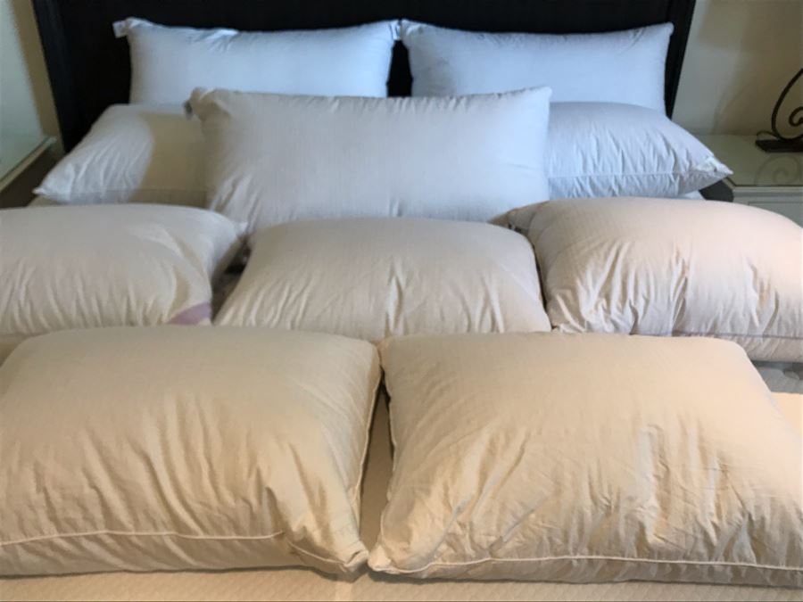 10 Bloomingdale's Down Pillows Lot [Photo 3]