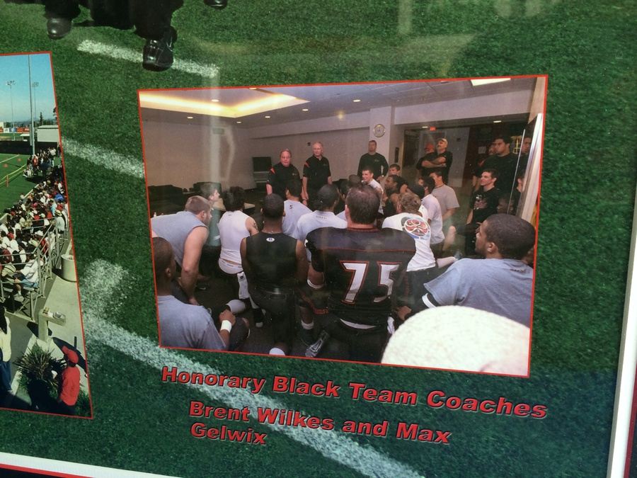 Framed Photo San Diego State Aztecs Football 2005 Aztec Bowl Red Black Game [Photo 4]