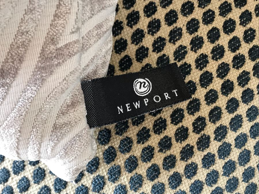 (8) Fancy Throw Pillows Including Waterford And Newport [Photo 6]