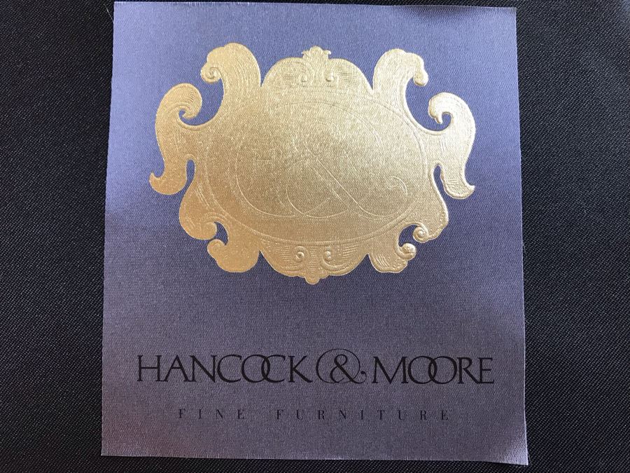 Set Of (3) Upholstered Barstools By Hancock & Moore Fine Furniture 19W X 23D X 39H Seat Is 25H Retails $3,000 [Photo 13]