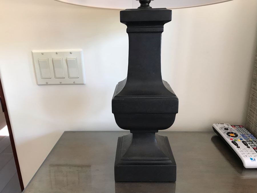 Pair Of Metal Desert Sky Table Lamps 27H Retails $1,200 [Photo 4]