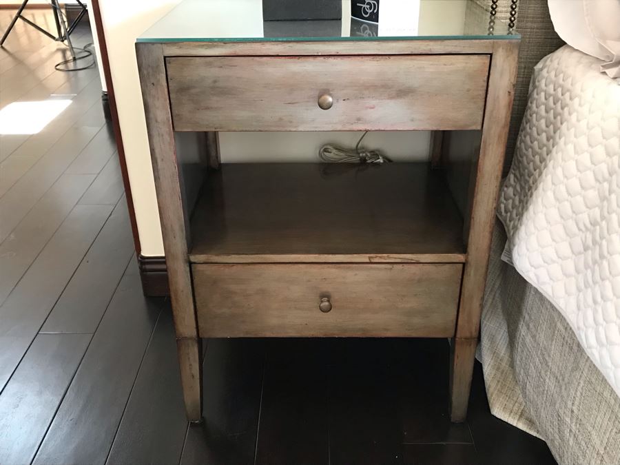 Pair Of Custom Wooden 2-Drawer Nightstands [Photo 13]
