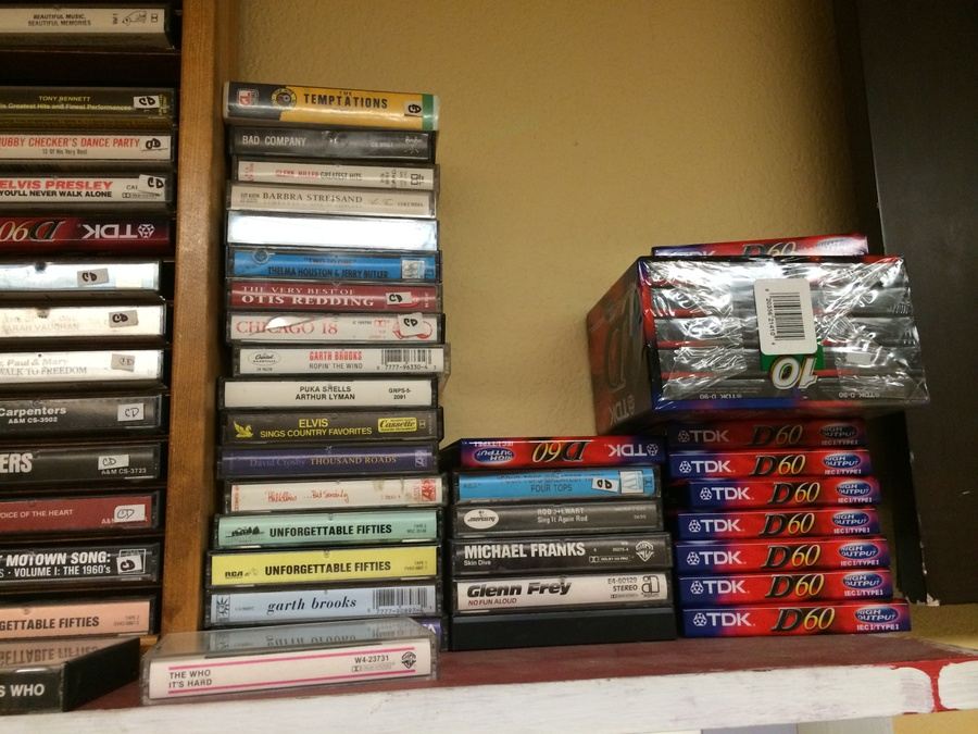 Retro Cassette Tap Lot - Includes Large Cassette Display Case [Photo 3]