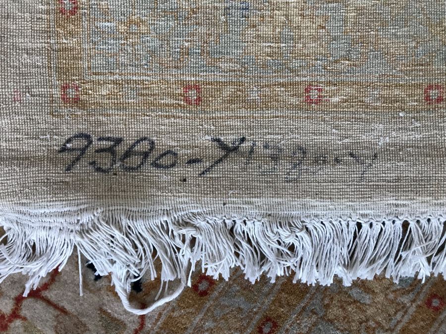 Stunning Hand Knotted Large Persian Area Rug Made In Pakistan Pak Makhmal Purchased At ABC Carpet & Home NYC 13.04' X 18.05' Retailed For $25,000 [Photo 17]