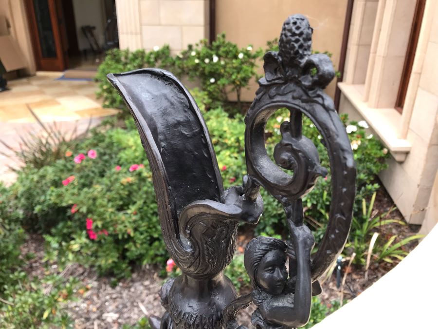 Maitland-Smith Bronze Ewer Pitcher 8W X 25H [Photo 9]