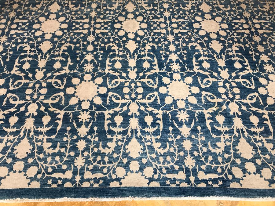 Stunning Large Persian Area Rug Bamyan Tabriz 9'10' X 13'10' Retails $8,700 [Photo 9]