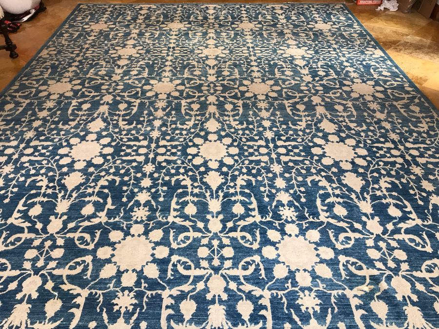 Stunning Large Persian Area Rug Bamyan Tabriz 9'10' X 13'10' Retails $8,700 [Photo 10]