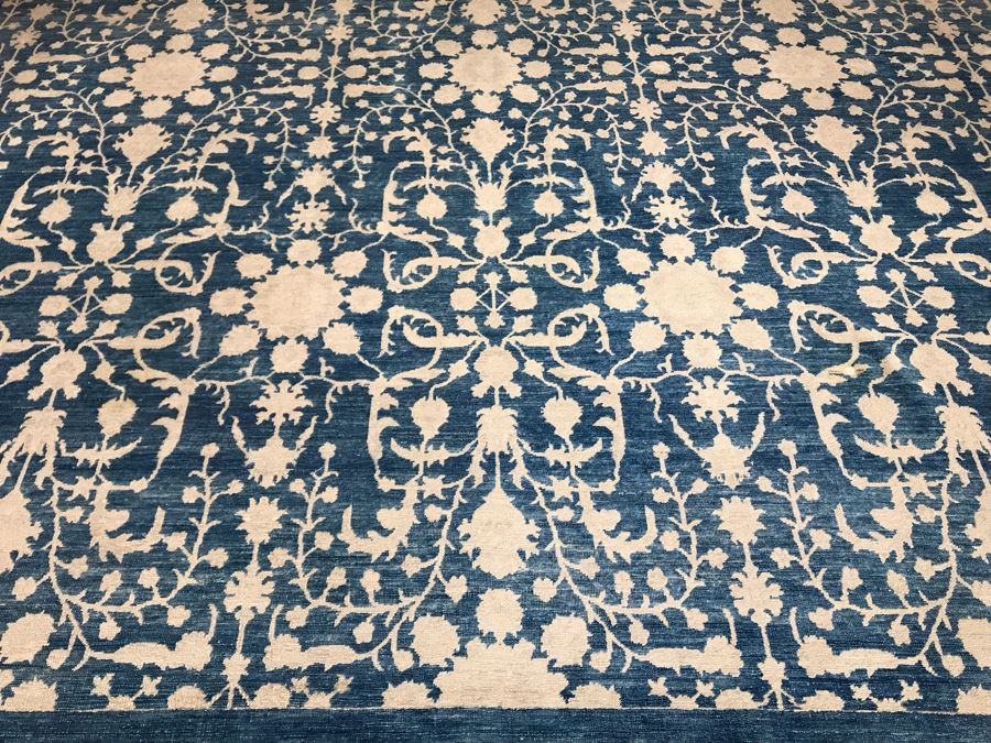 Stunning Large Persian Area Rug Bamyan Tabriz 9'10' X 13'10' Retails $8,700 [Photo 11]