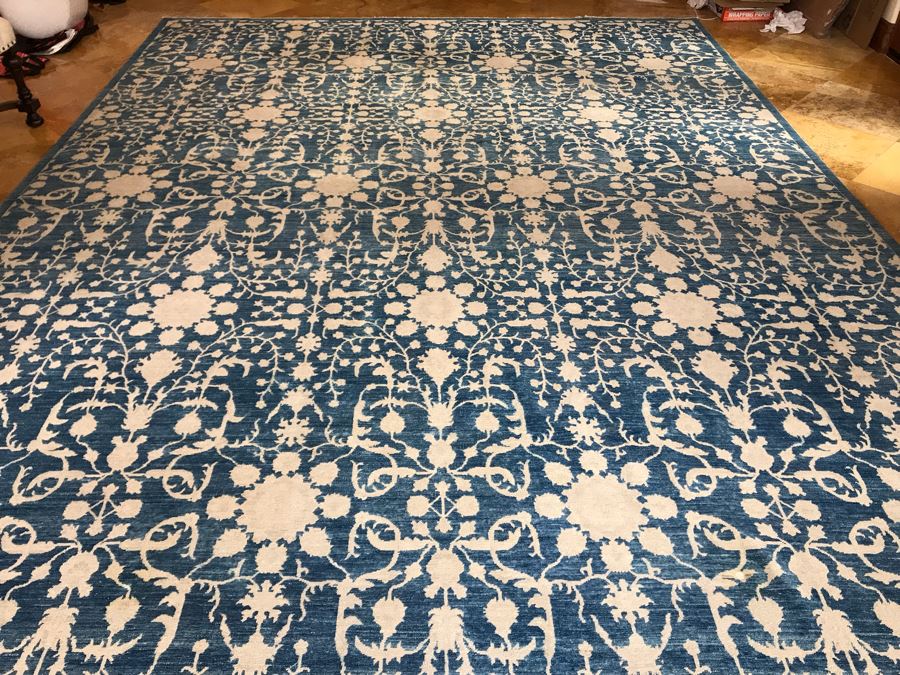 Stunning Large Persian Area Rug Bamyan Tabriz 9'10' X 13'10' Retails $8,700 [Photo 12]