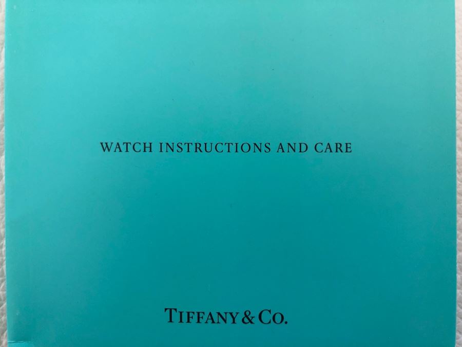 JUST ADDED - Tiffany & Co Stainless Steel Water Resistant Women's Watch With Box Like New [Photo 12]