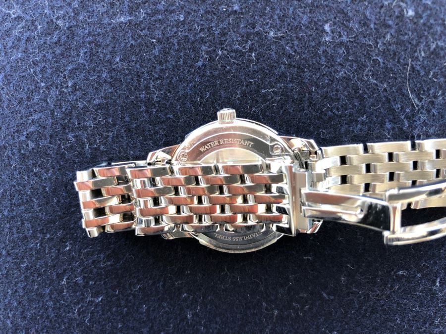 JUST ADDED - Tiffany & Co Stainless Steel Water Resistant Women's Watch With Box Like New [Photo 15]