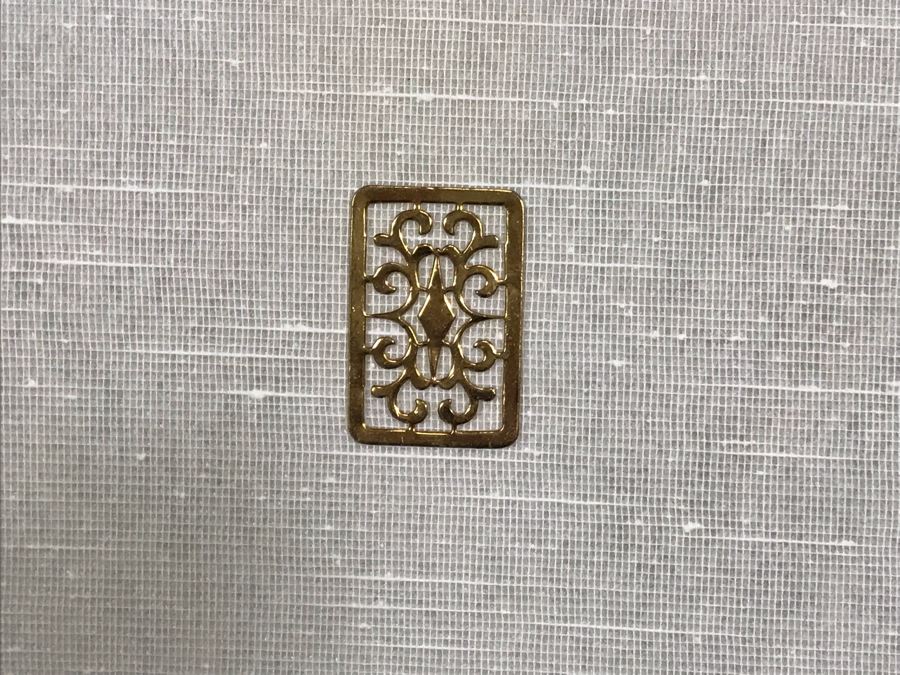 Vintage Designer Brass And Marble Table Lamp 9W X 26H [Photo 5]