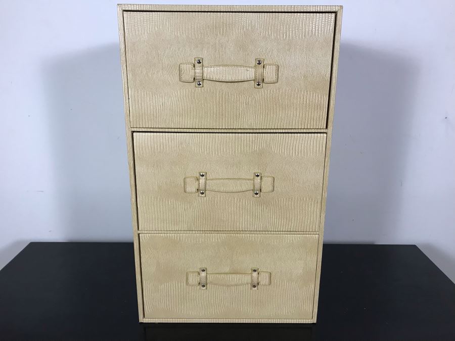 Z Gallerie Serengetti 3 Drawer Chest 17W X 13D X 29H Retails $120 [Photo 2]