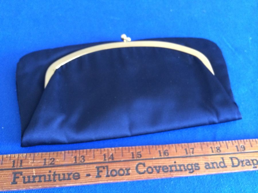 Vintage Black Purse Clutch - Saks Fifth Avenue [Photo 1]