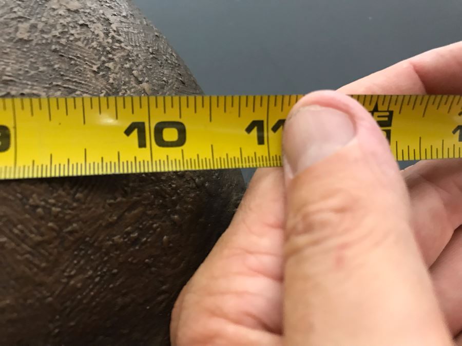 Vintage 1971 Austin Production Gold Plaster Sleeping Cat 11W X 11D X 3H [Photo 7]