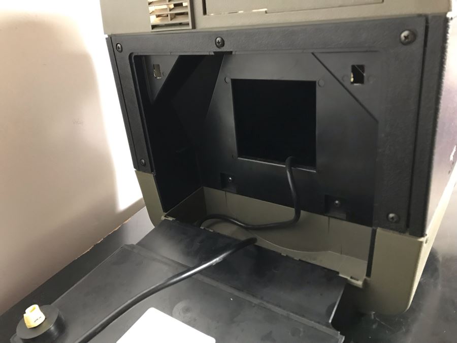 Telex Caramate Slide Projector Cat No 4140 (Note Inside Of Built-In Screen Needs To Be Cleaned - See Streak) Plus Slides Featuring Jean Klafs Original Artwork [Photo 11]