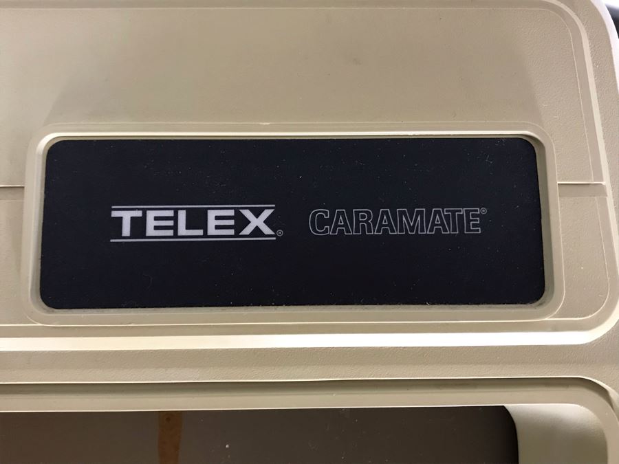 Telex Caramate Slide Projector Cat No 4140 (Note Inside Of Built-In Screen Needs To Be Cleaned - See Streak) Plus Slides Featuring Jean Klafs Original Artwork [Photo 12]