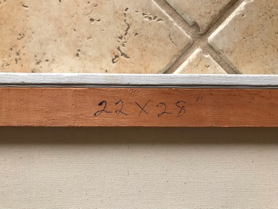 Original Unsigned Abstract Expressionist Nude Painting 22 X 28 [Photo 10]