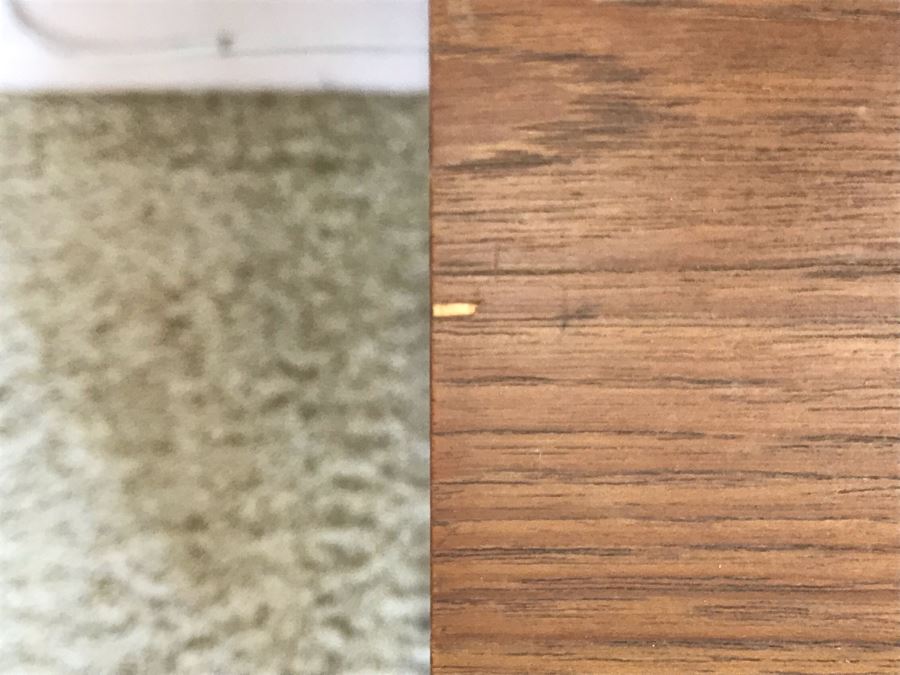 Danish Modern Teak Cabinet Credenza With Tambour Accordion Sliding Pocket Doors 54.5W X 17D X 26H [Photo 11]