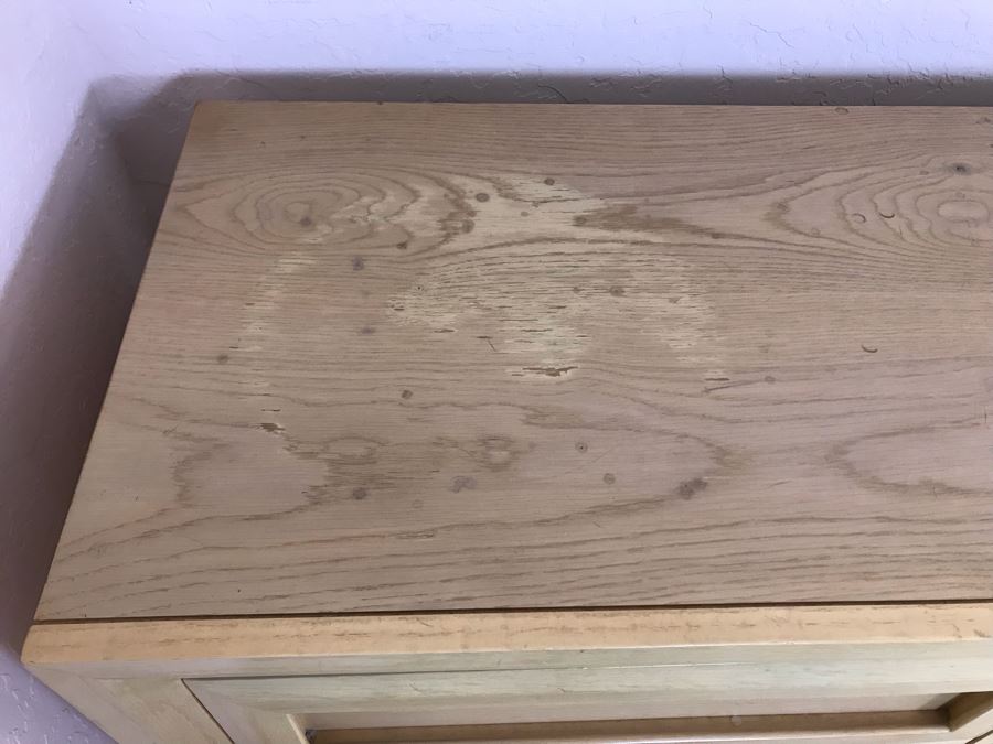 Thomasville Dresser Chest Of Drawers 74W X 18D X 30H With Pair Of Matching Nightstands 26W X 16D X 22.5H [Photo 8]