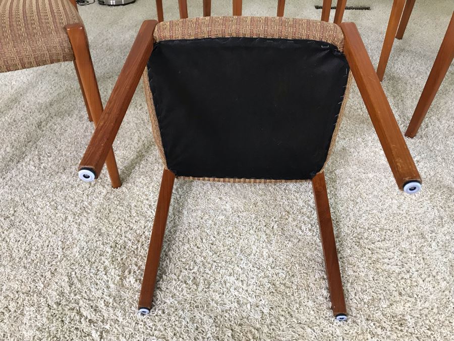 Set Of Six Teak Danish Modern Dining Chairs [Photo 20]