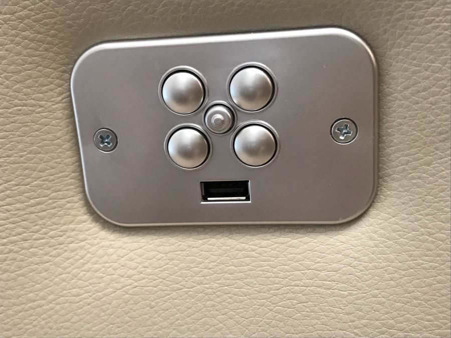 Like New Leather Electric Reclining Leather Chair With USB Port [Photo 7]