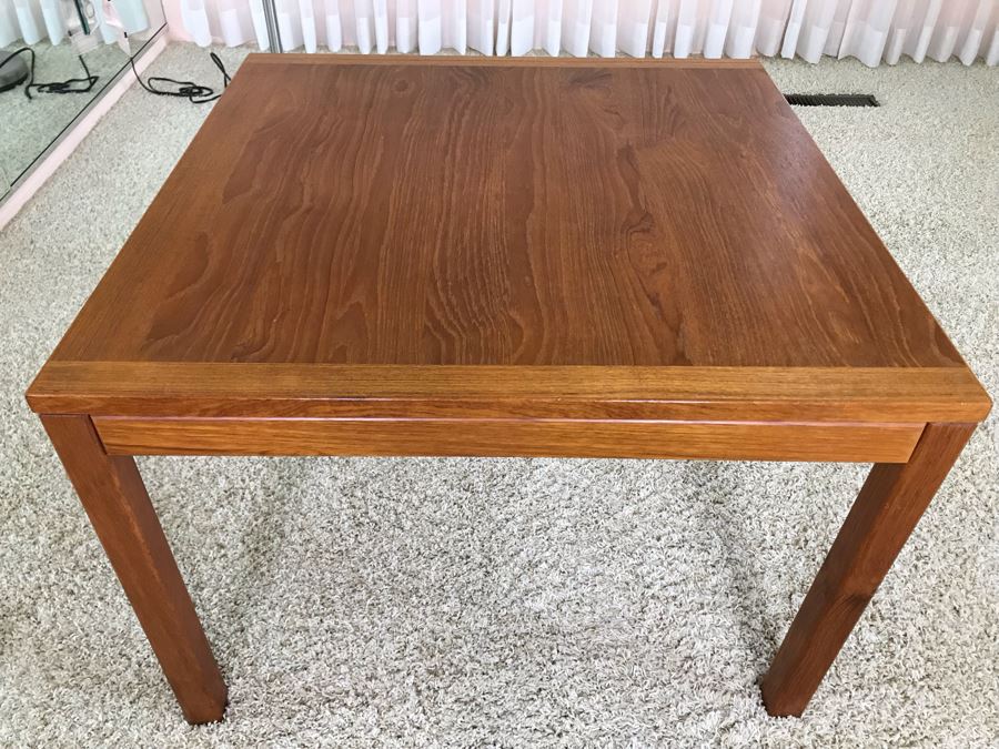 Danish Modern Teak Side Table 27.5W X 27.5D X 20H [Photo 3]