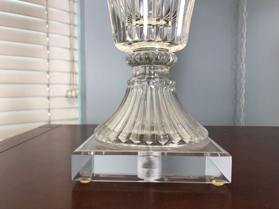 Pair Of Lucite Table Lamps 32H [Photo 6]