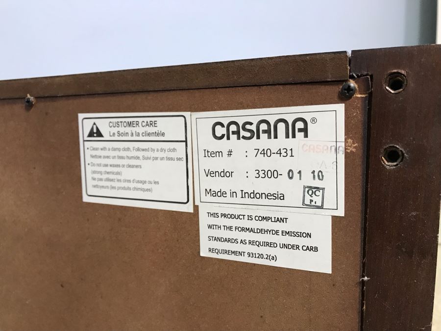 Pair Of Modern Nightstands By Casana 27W X 19D X 24H [Photo 8]