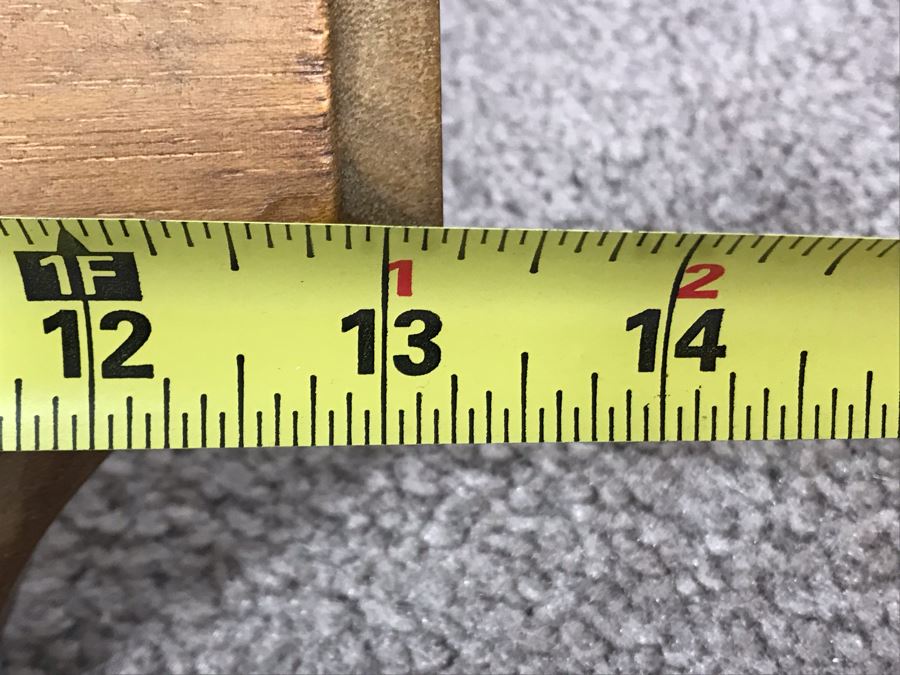 Italian Carved Wooden Wall Shelf With Shell Motif 13.5W X 7D X 10H [Photo 9]