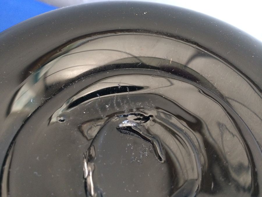 Large Purple Hand-Blown Glass Nesting Bowls - Each is Signed - Similar to Dale Chihuly  [Photo 12]