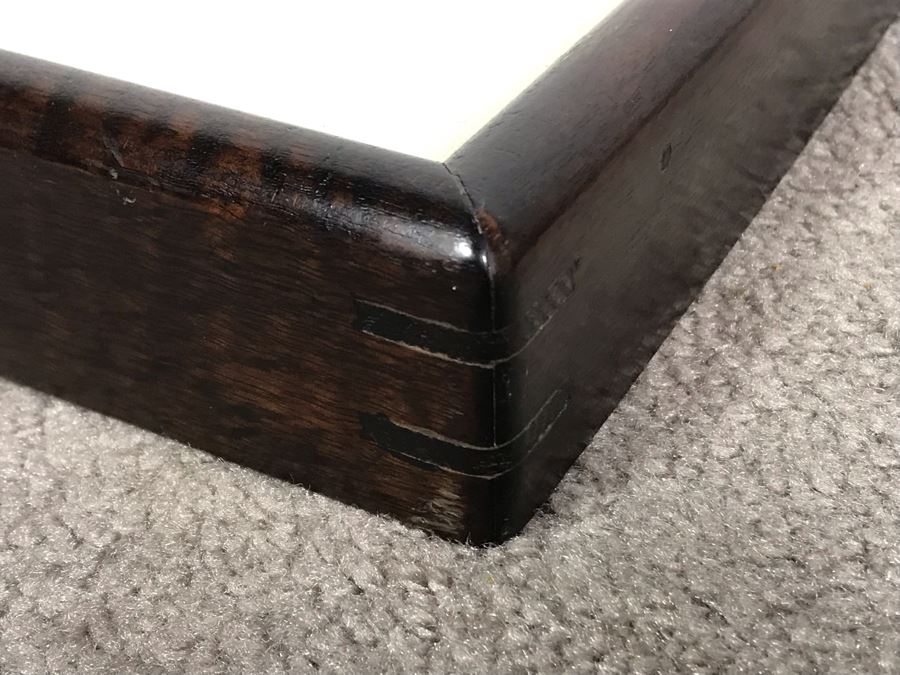 Hand Signed B. Haddock Goldfish Limited Edition Lithograph In Stunning Dovetail Wooden Frame 3 Of 35 - 16W X 22H [Photo 11]