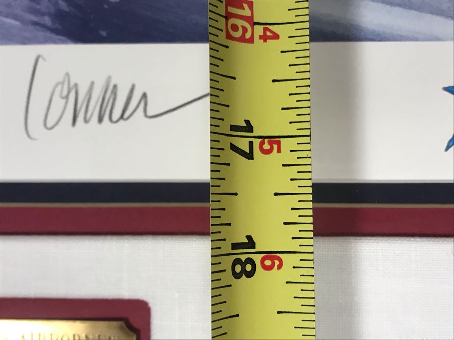 Hand Signed Dennis Conner Yacht Print Titled 'Attitude, Lift And Airborne!' Signed By Dennis Conner And Artist Daniel M. Smith (Official Artist For Team Dennis Conner) 21 X 18 [Photo 14]