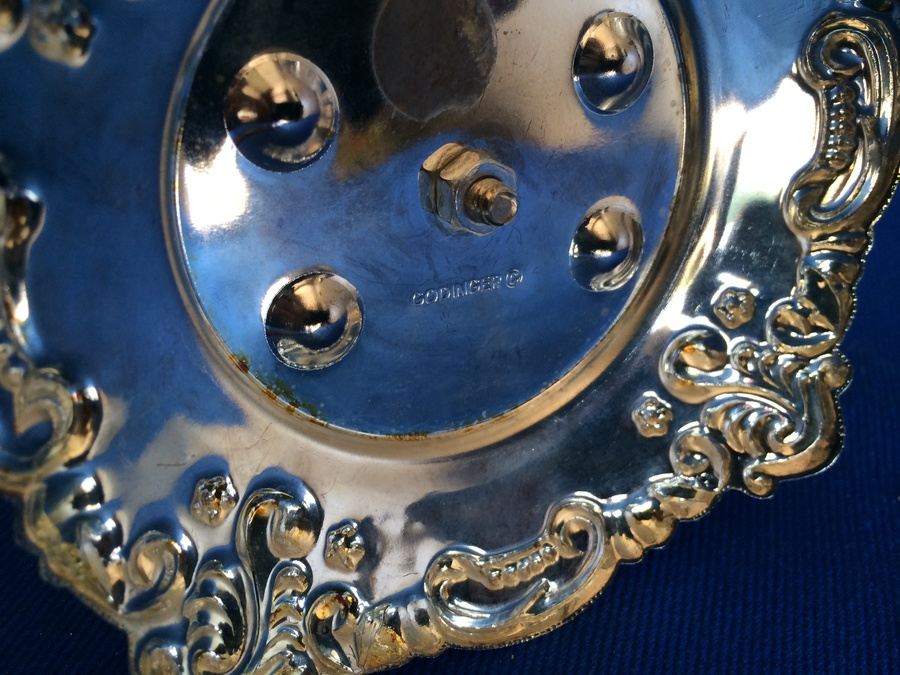 Godinger Silverplate 3-Plate Folding Foldable Serving Piece [Photo 5]