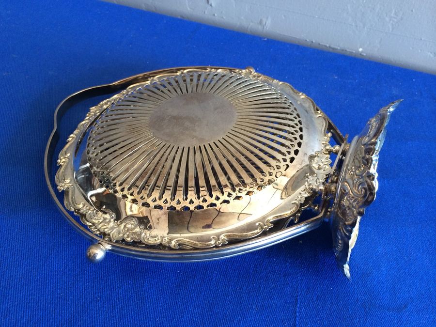 Godinger Silverplate 3-Plate Folding Foldable Serving Piece [Photo 4]