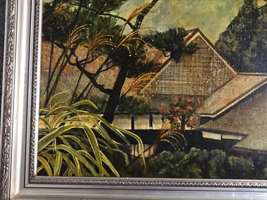 Original Framed Oil Painting Signed Smith 24 X 18 [Photo 4]