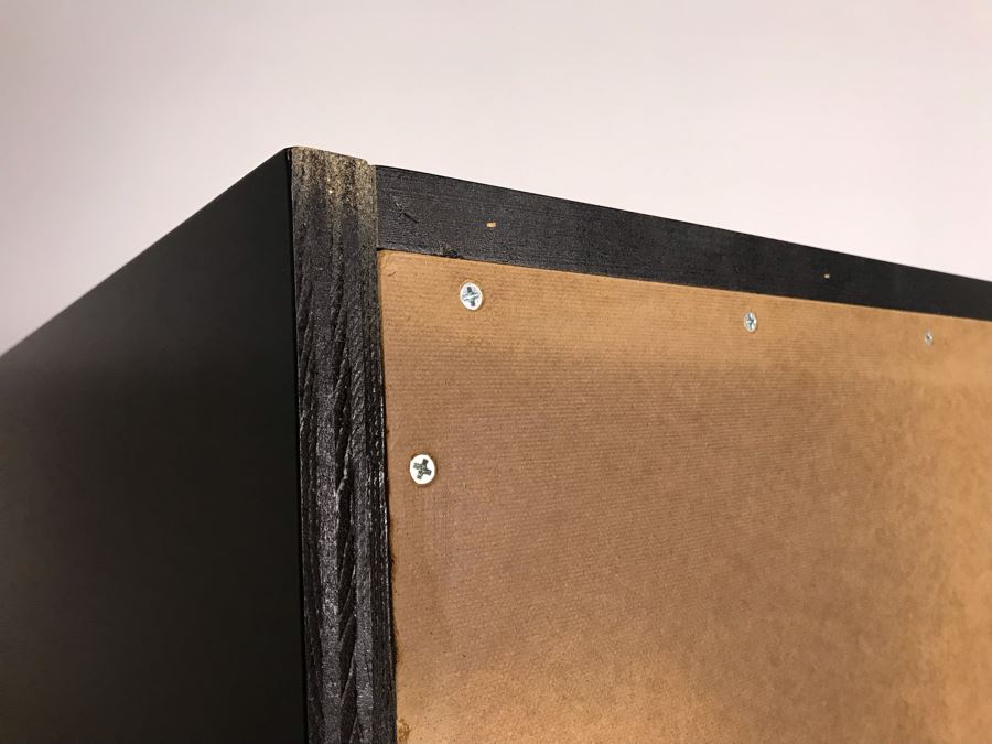 Pair Of Black Solid Wood Adjustable Shelves Bookcases Bookshelves Each 29W X 16D X 72H [Photo 9]