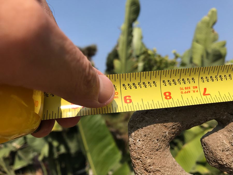Pre-Columbian Costa Rican Hand Carved Stone Fertility Idol Sculpture 9W X 5D X 9H [Photo 14]