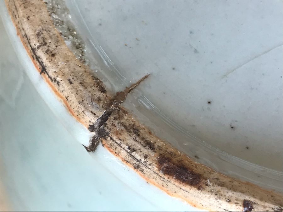 Large Antique Chinese Porcelain Jar Collected In Beijing China Crafted In Reign Of The Ch'ing Dynasty Emperor T'ung Chih (1861-1875) 17H X 9W [Photo 21]