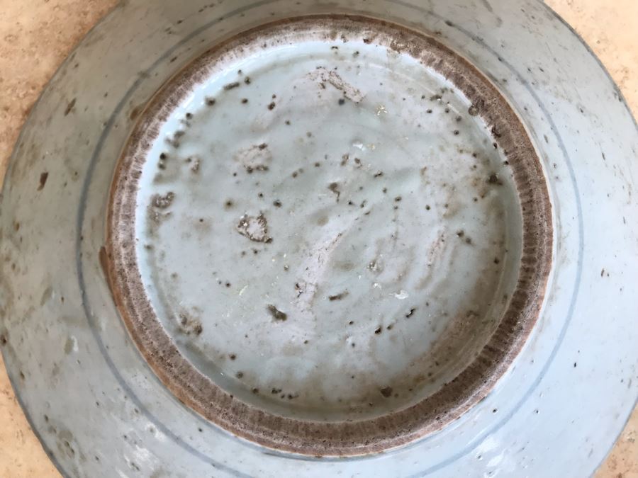 Very Old Chinese Porcelain Dish Bowl 10R X 2H [Photo 11]