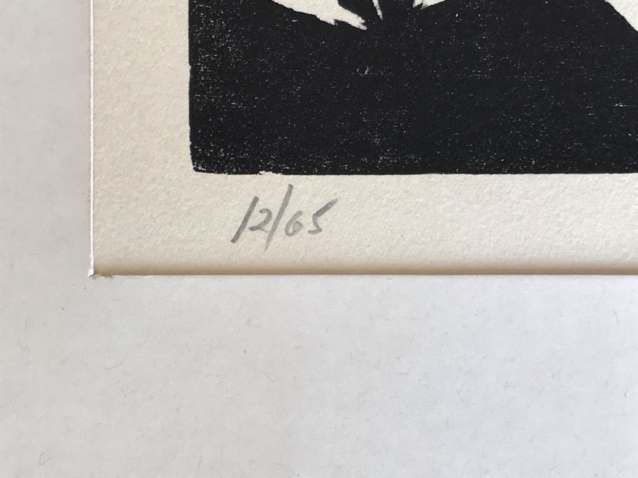 Reuven Rubin (1893-1974) Rare Original Set Of Six Out Of Print Wood Cuts 13 X 11 Individually Hand Signed With Presentation Box And Large Flyer 12 Of 65 (One Of Israel's Top Artists) [Photo 43]